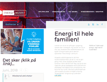 Tablet Screenshot of energimuseet.dk